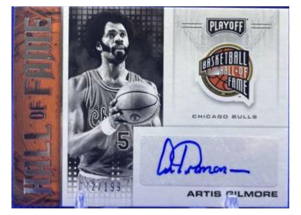 2020-21 Panini Chronicles Hall of Fame Autographs Artis Gilmore #HOF-ART card