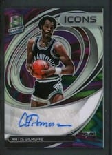 2021-22 Panini Spectra Icons Autographs Artis Gilmore #IA-AGM card