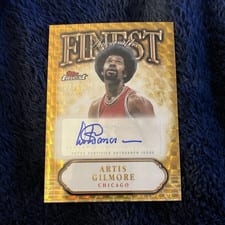 2023-24 Finest Masters Autographs Artis Gilmore #MA-AG card