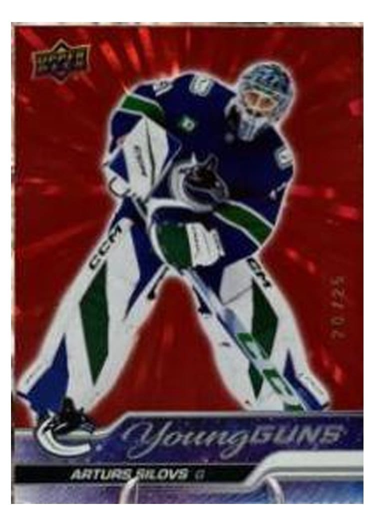 2023 Upper Deck Arturs Silovs #485 card