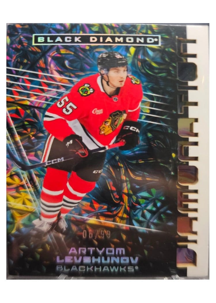 2025-26 Upper Deck Black Diamond Diamonation Artyom Levshunov #DN-AL card
