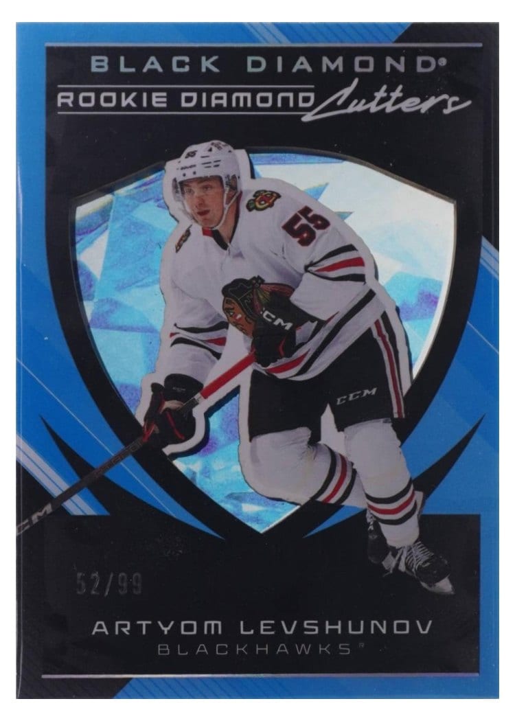 2025-26 Upper Deck Black Diamond Rookie Diamond Cutters Artyom Levshunov #RDC-AL card