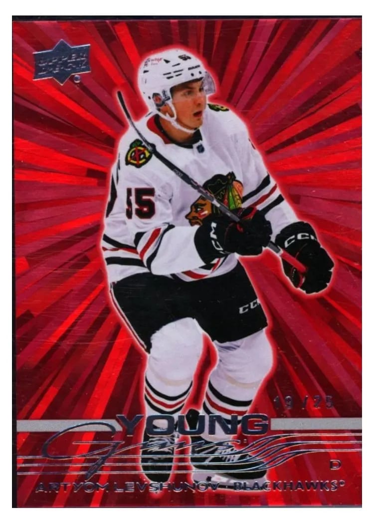 2025 Upper Deck Artyom Levshunov #201 card