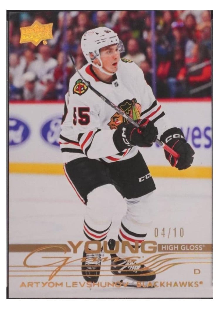 2025 Upper Deck Artyom Levshunov #201 card