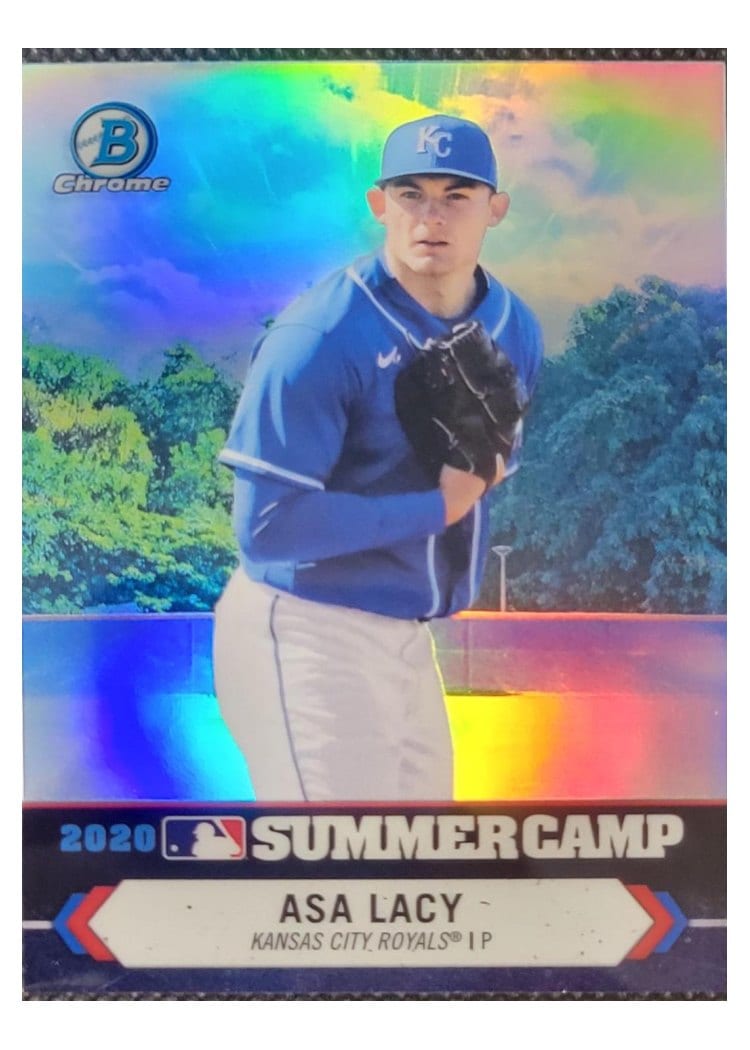 2021 Bowman Chrome Summer Camp Asa Lacy #SC-10 card