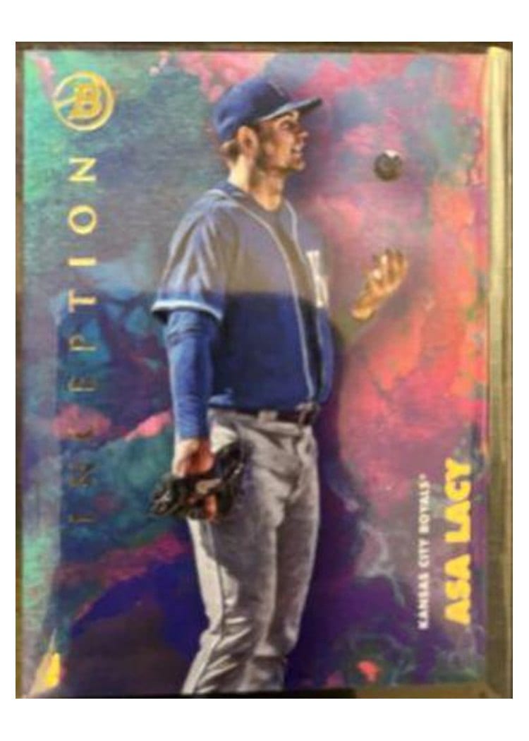 2021 Bowman Inception Base Set Asa Lacy #17 card