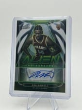 2025-26 Topps Cosmic Chrome Alien Autographs Asa Newell #AA-AN card