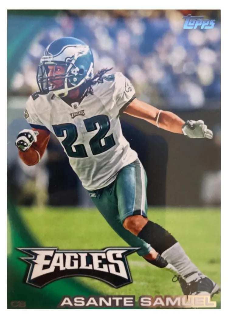2010 Topps Asante Samuel #36 card