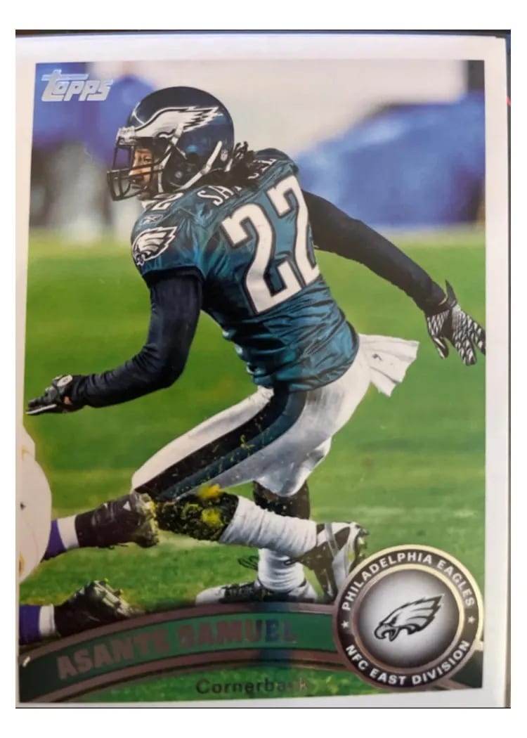 2011 Topps Asante Samuel #87 card