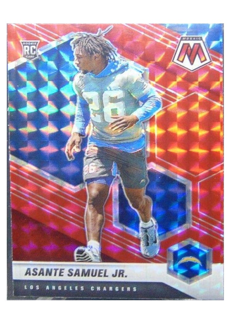 2021 Panini Mosaic Base Set Asante Samuel Jr. #348 card