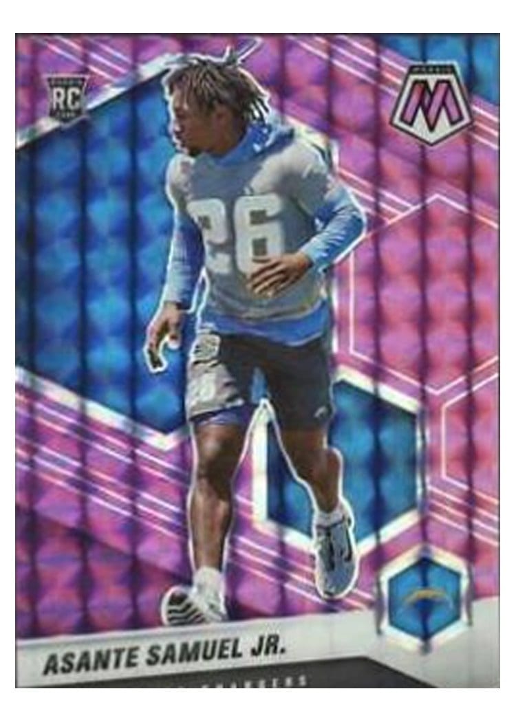 2021 Panini Mosaic Base Set Asante Samuel Jr. #348 card