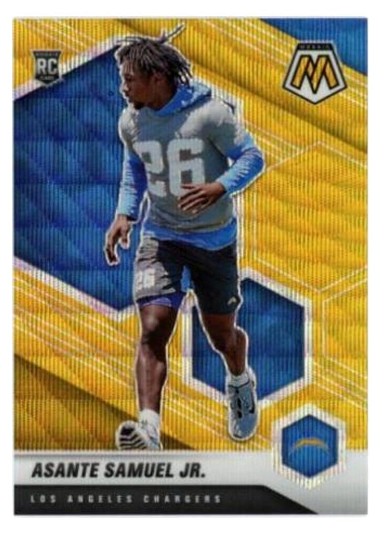 2021 Panini Mosaic Base Set Asante Samuel Jr. #348 card