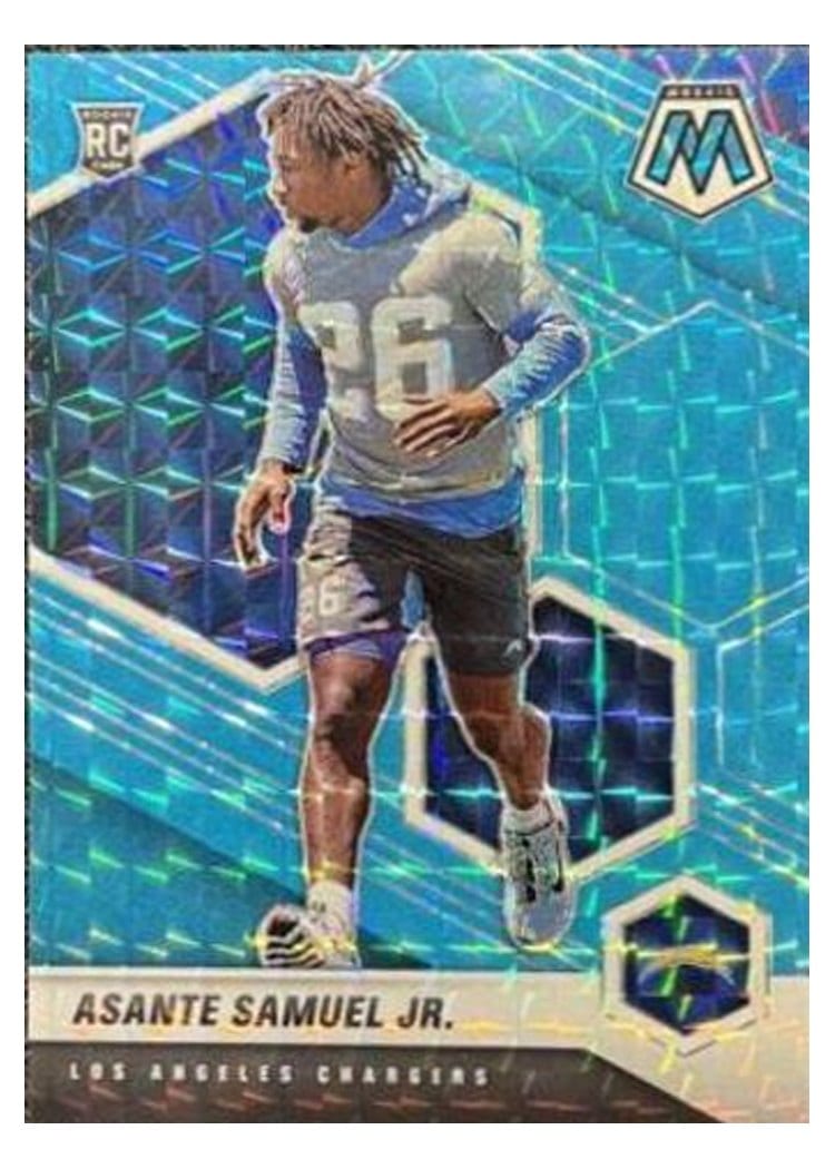 2021 Panini Mosaic Base Set Asante Samuel Jr. #348 card
