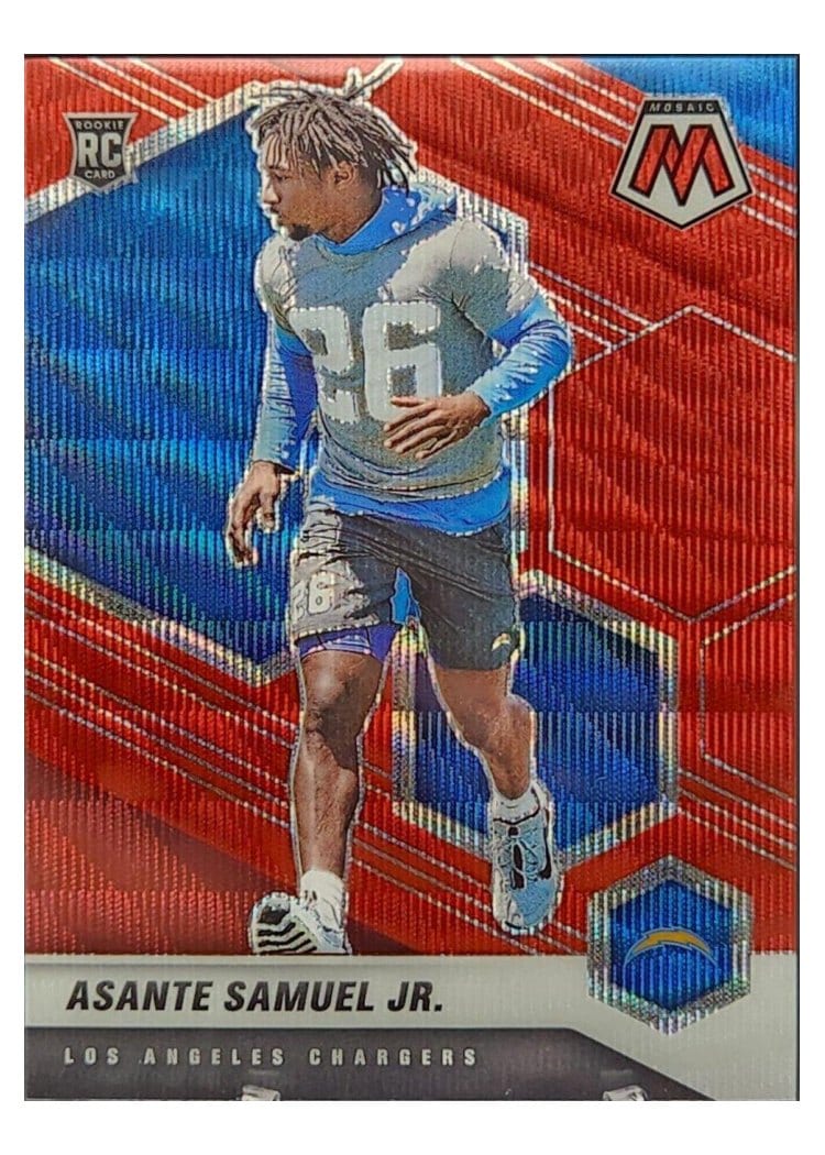 2021 Panini Mosaic Base Set Asante Samuel Jr. #348 card