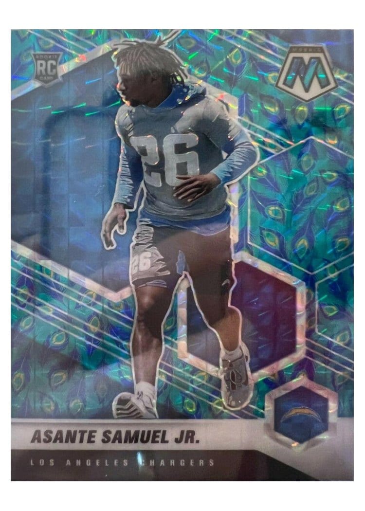 2021 Panini Mosaic Base Set Asante Samuel Jr. #348 card