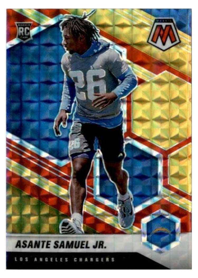 2021 Panini Mosaic Base Set Asante Samuel Jr. #348 card