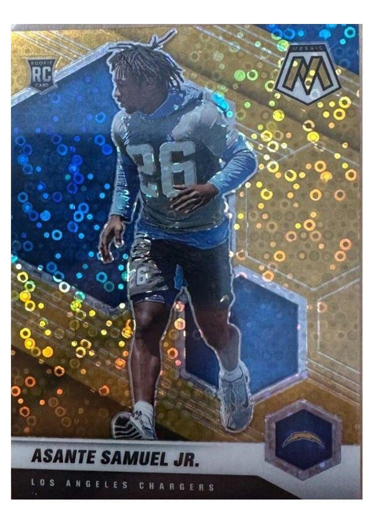 2021 Panini Mosaic Base Set Asante Samuel Jr. #348 card