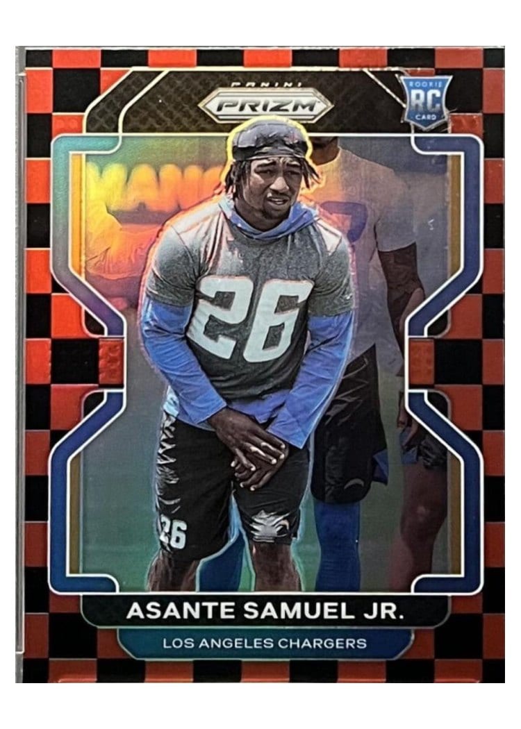 2021 Panini Prizm Base Set Asante Samuel Jr. #435 card