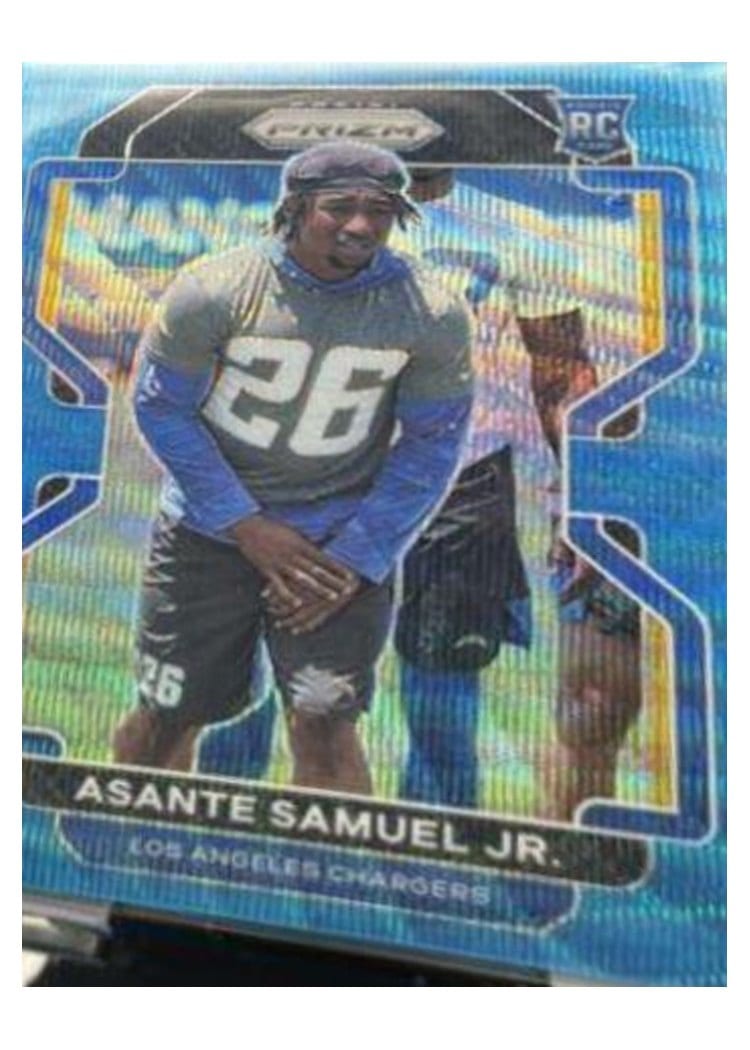 2021 Panini Prizm Base Set Asante Samuel Jr. #435 card