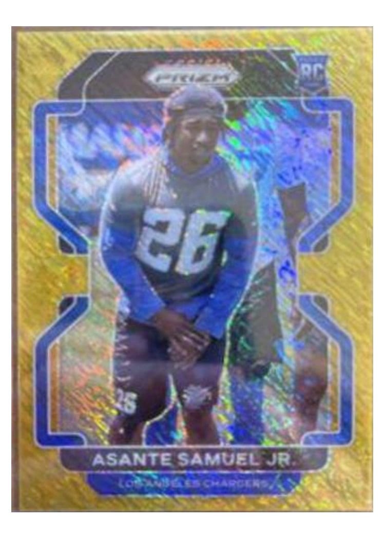 2021 Panini Prizm Base Set Asante Samuel Jr. #435 card