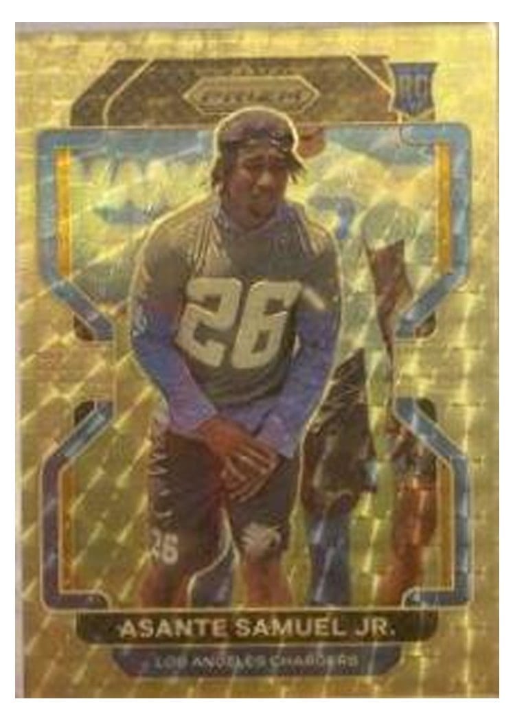 2021 Panini Prizm Base Set Asante Samuel Jr. #435 card