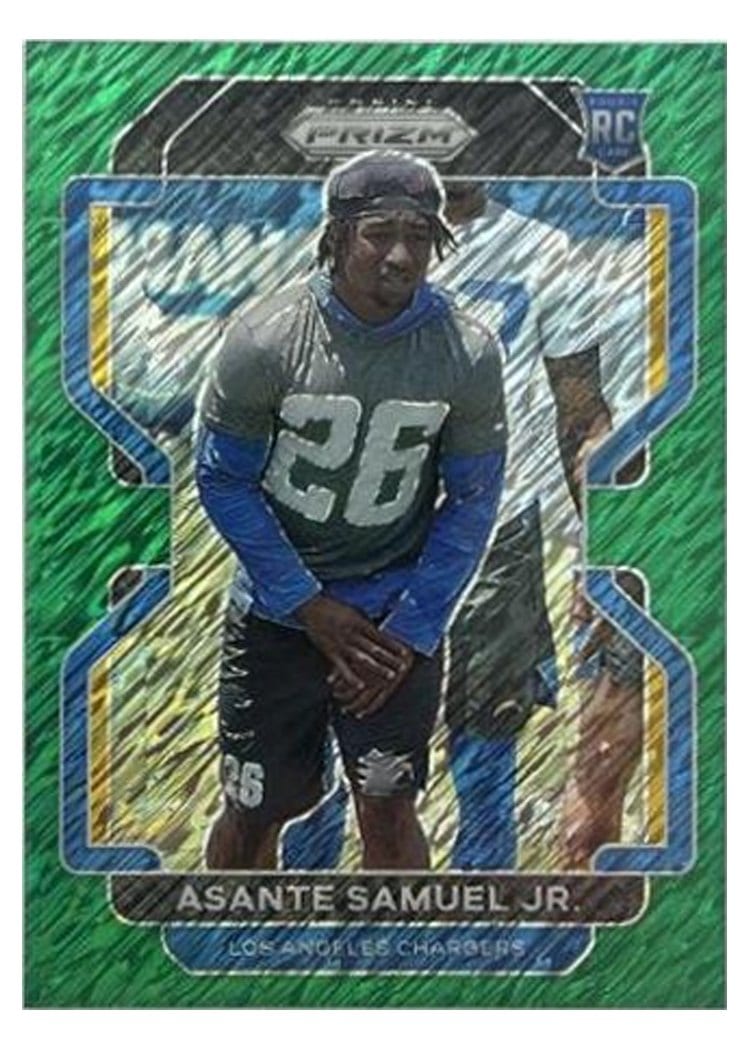 2021 Panini Prizm Base Set Asante Samuel Jr. #435 card
