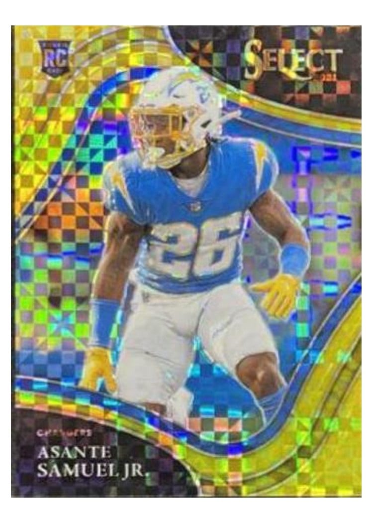 2021 Panini Select Base Set Asante Samuel Jr #392 card
