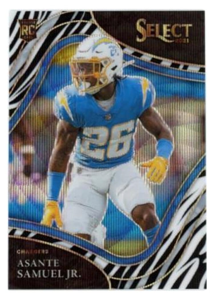 2021 Panini Select Base Set Asante Samuel Jr #392 card