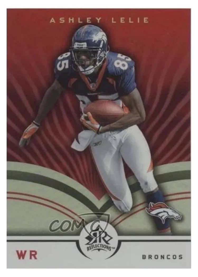 2005 Upper Deck Reflections Ashley Lelie #29 card