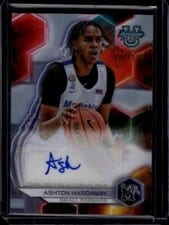 2023-24 Bowman University Best Best of 2023 Refractor Autographs Ashton Hardaway #B23-AHA card