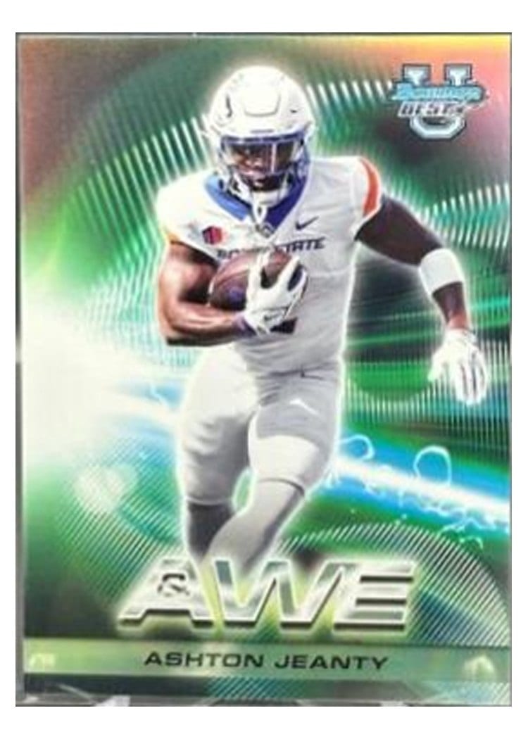 2024 Bowman University Best Shock & Awe Set Ashton Jeanty #SA-18 card