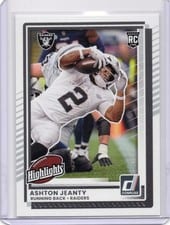 2025 Donruss Rookies & Highlights Base Set Ashton Jeanty #DRH-82 card