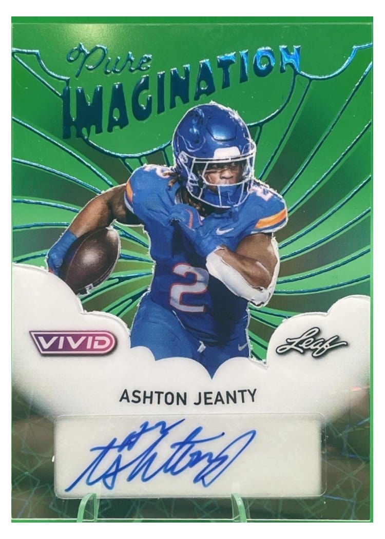 2025 Leaf Vivid Pure Imagination Ashton Jeanty #PB-1 card
