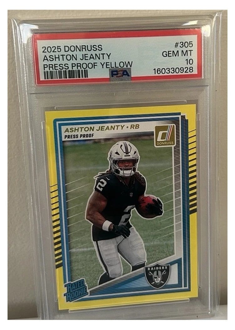 2025 Panini Donruss Ashton Jeanty #305 card