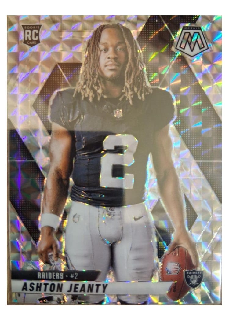 2025 Panini Mosaic Base Set Ashton Jeanty #287 card