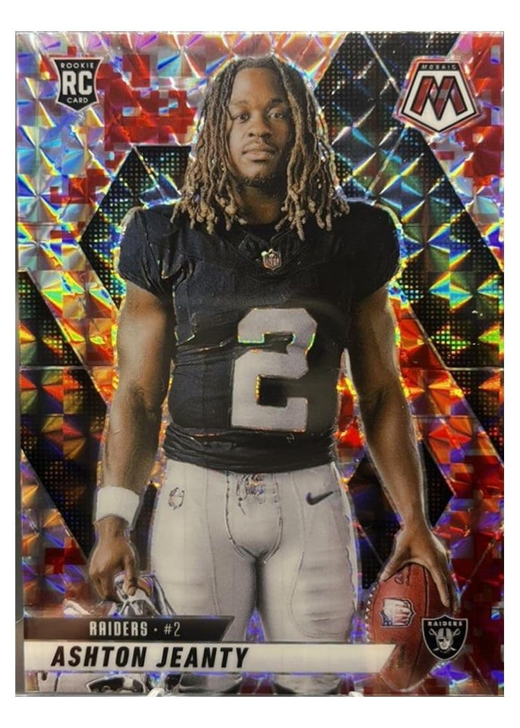 2025 Panini Mosaic Base Set Ashton Jeanty #287 card