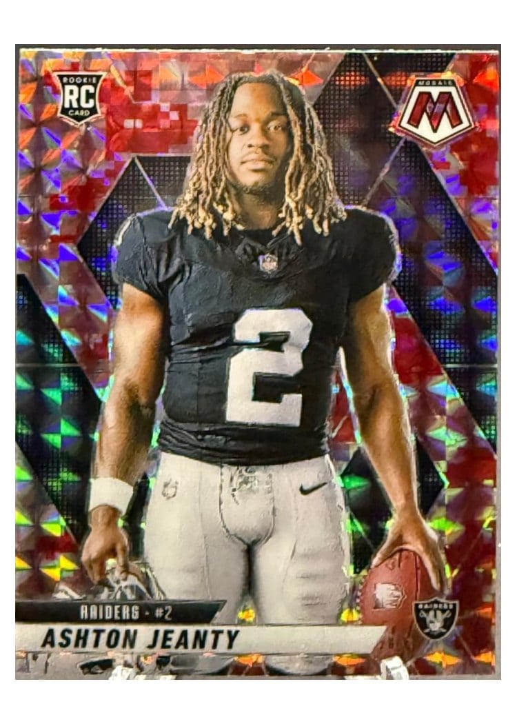 2025 Panini Mosaic Base Set Ashton Jeanty #287 card