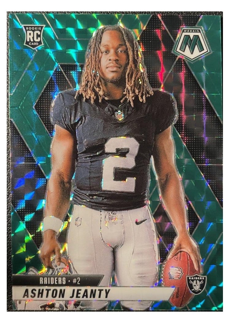 2025 Panini Mosaic Base Set Ashton Jeanty #287 card
