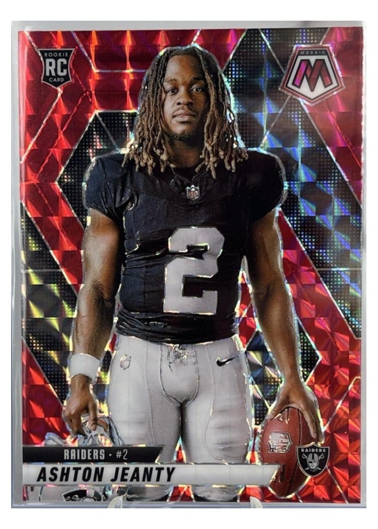 2025 Panini Mosaic Base Set Ashton Jeanty #287 card