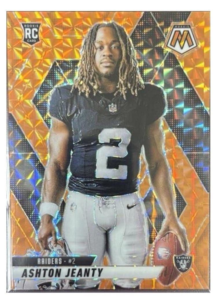 2025 Panini Mosaic Base Set Ashton Jeanty #287 card