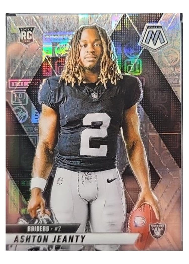 2025 Panini Mosaic Base Set Ashton Jeanty #287 card