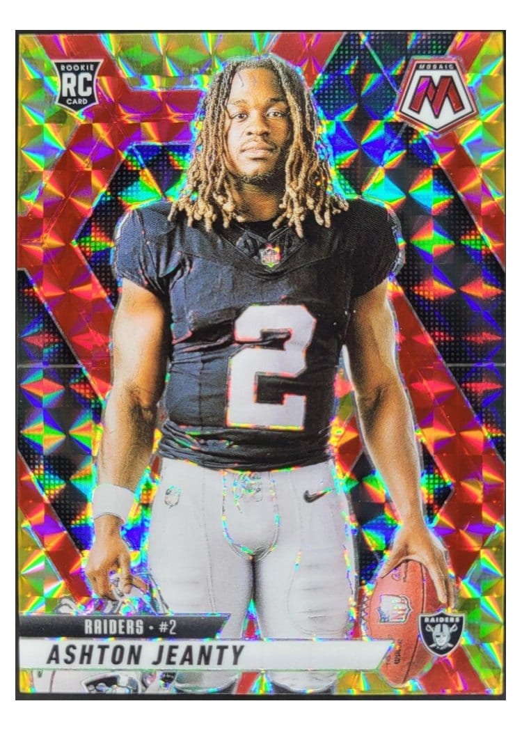 2025 Panini Mosaic Base Set Ashton Jeanty #287 card