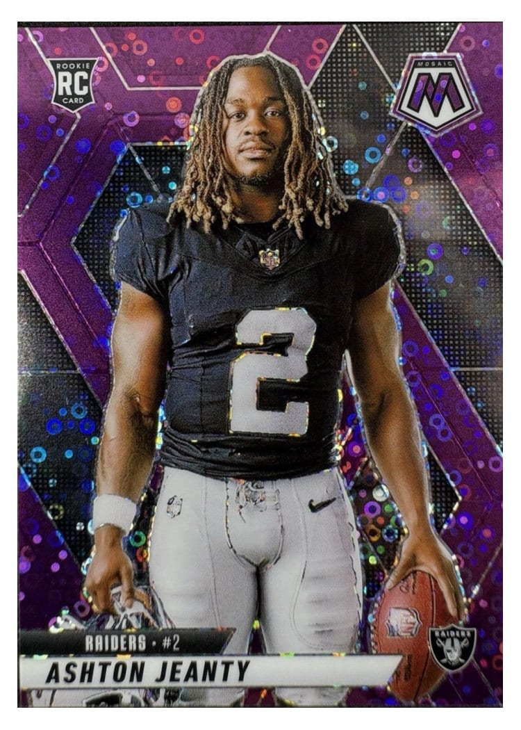 2025 Panini Mosaic Base Set Ashton Jeanty #287 card
