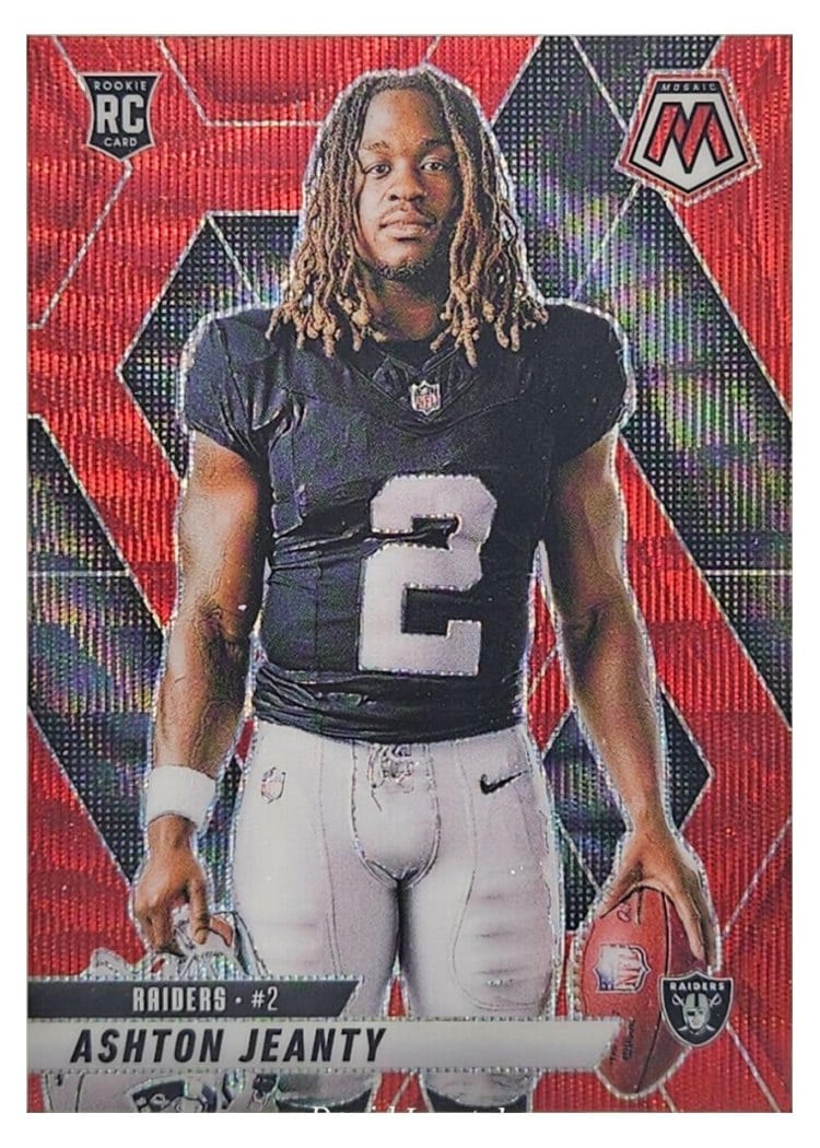 2025 Panini Mosaic Base Set Ashton Jeanty #287 card