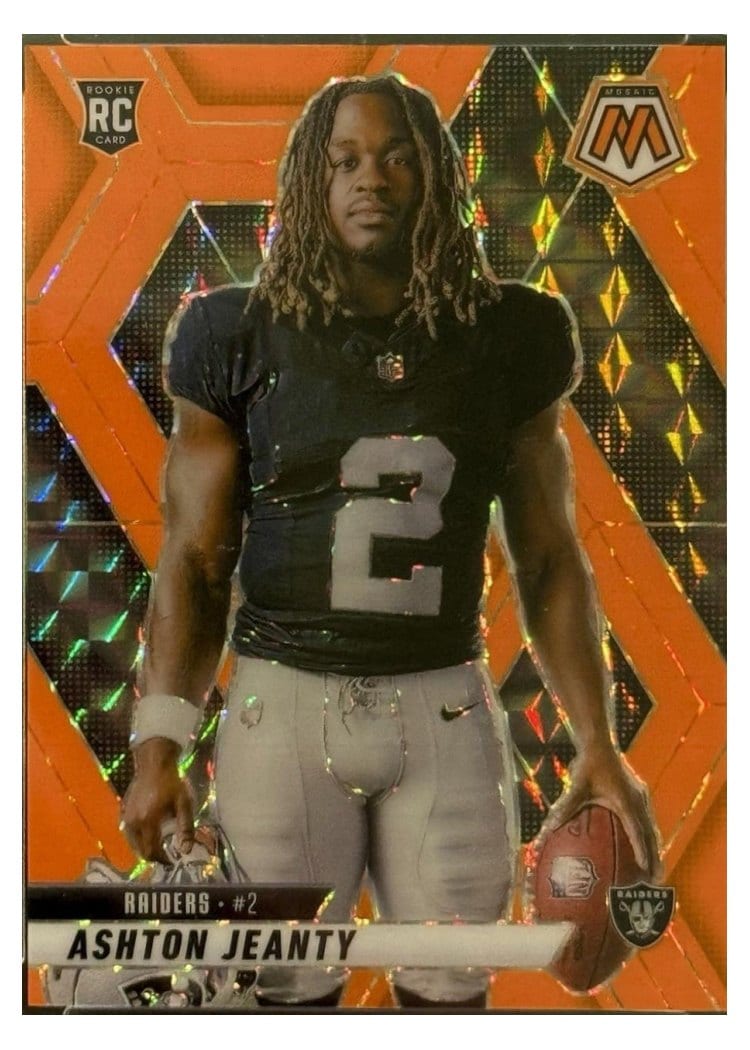2025 Panini Mosaic Base Set Ashton Jeanty #287 card