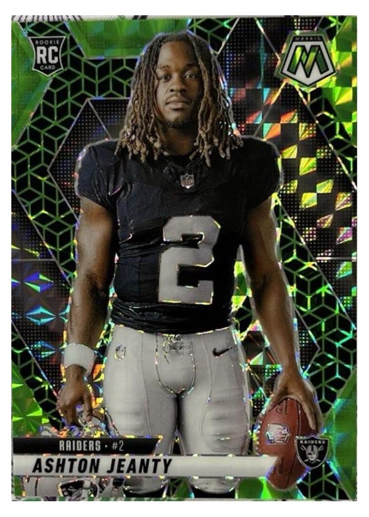 2025 Panini Mosaic Base Set Ashton Jeanty #287 card