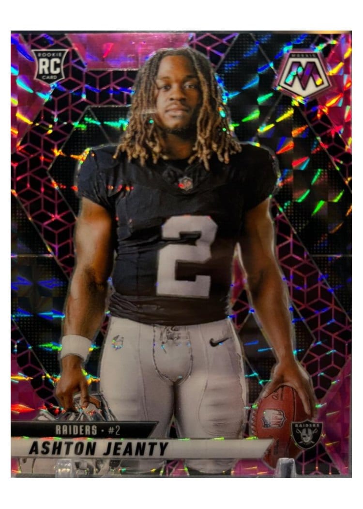 2025 Panini Mosaic Base Set Ashton Jeanty #287 card