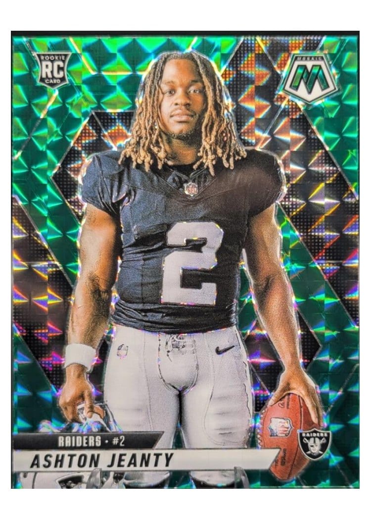 2025 Panini Mosaic Base Set Ashton Jeanty #287 card