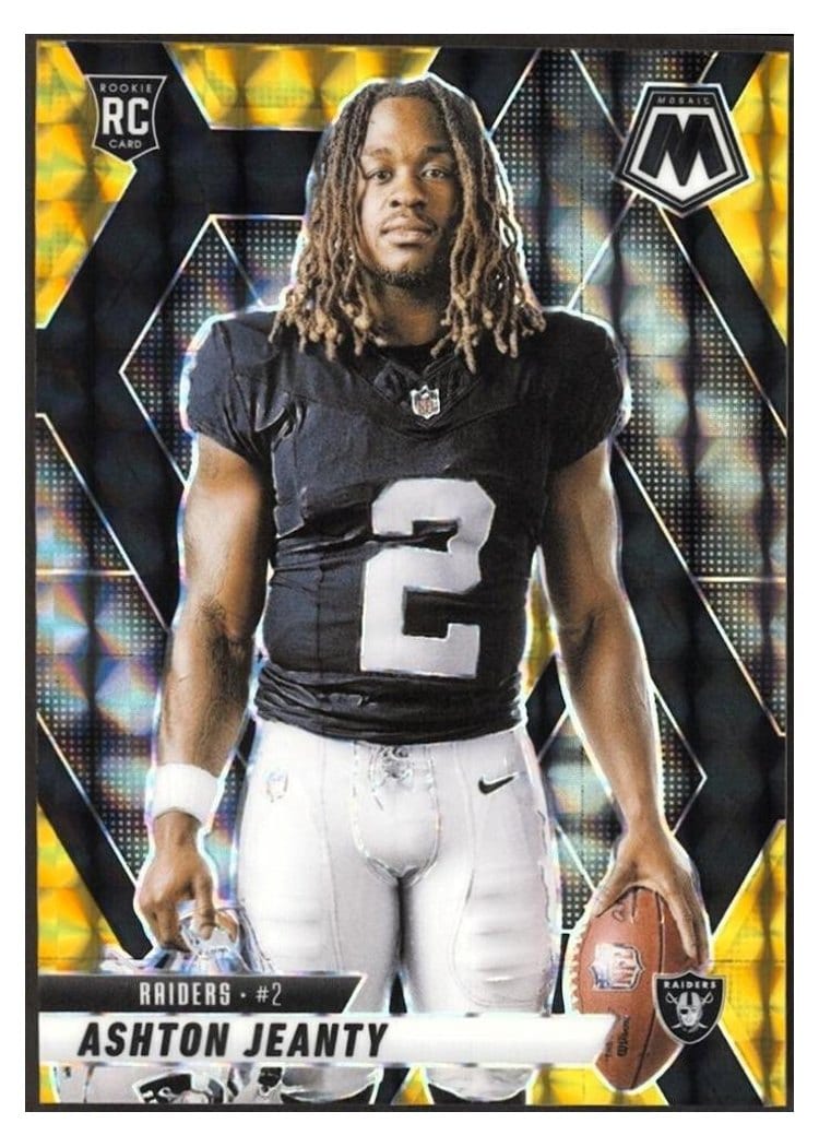 2025 Panini Mosaic Base Set Ashton Jeanty #287 card