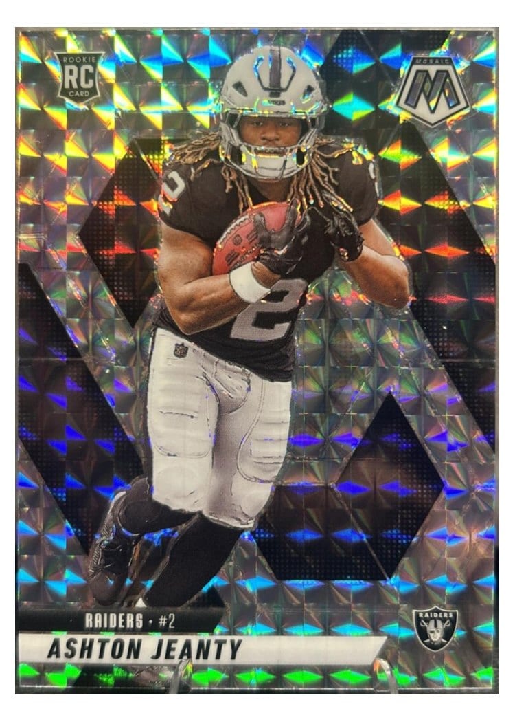 2025 Panini Mosaic Base Set Ashton Jeanty #345 card